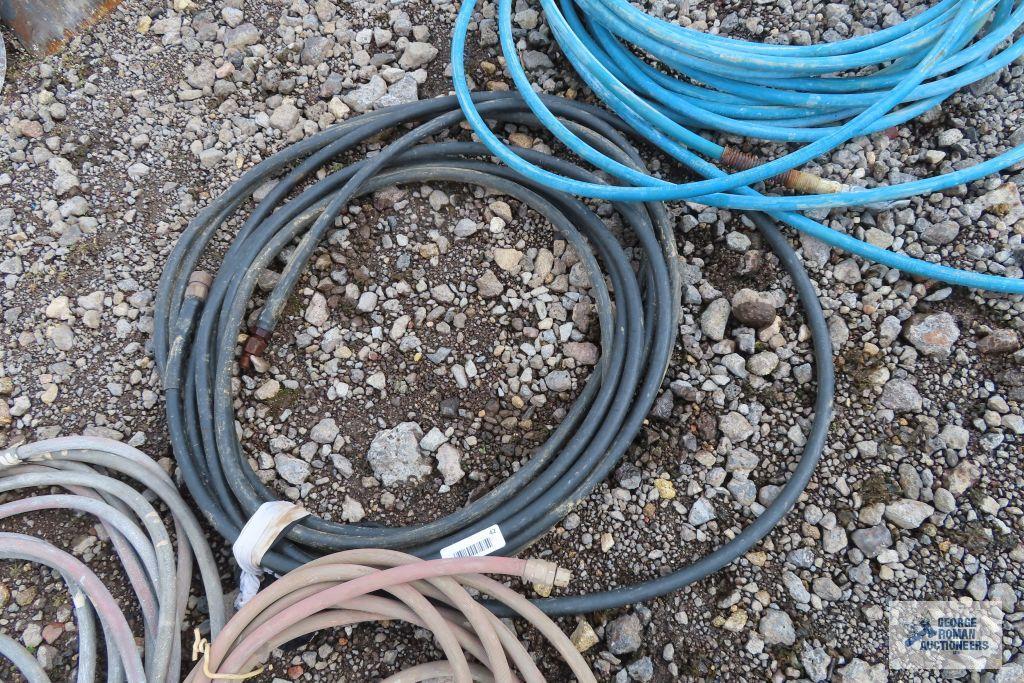 Lot of pneumatic hose and painting hose