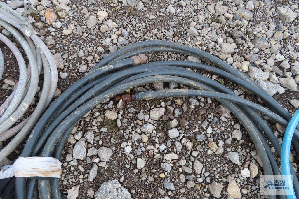 Lot of pneumatic hose and painting hose