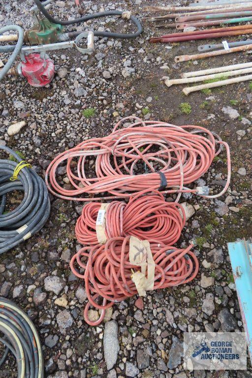 Lot of heavy duty extension cords