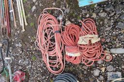 Lot of heavy duty extension cords