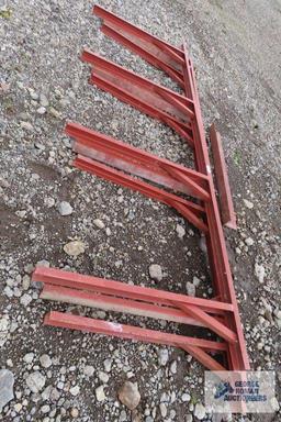 Lot of steel wall brackets