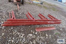 Lot of steel wall brackets