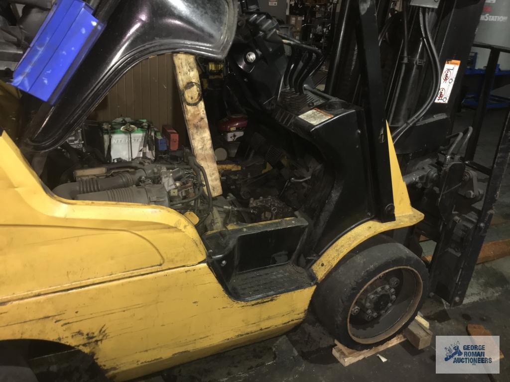 CAT FORKLIFT, MODEL C600, PROPANE, SIDE SHIFTER, NOT RUNNING