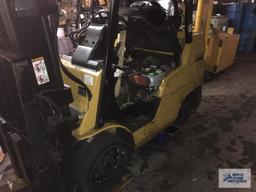 CAT FORKLIFT, MODEL C600, PROPANE, SIDE SHIFTER, NOT RUNNING