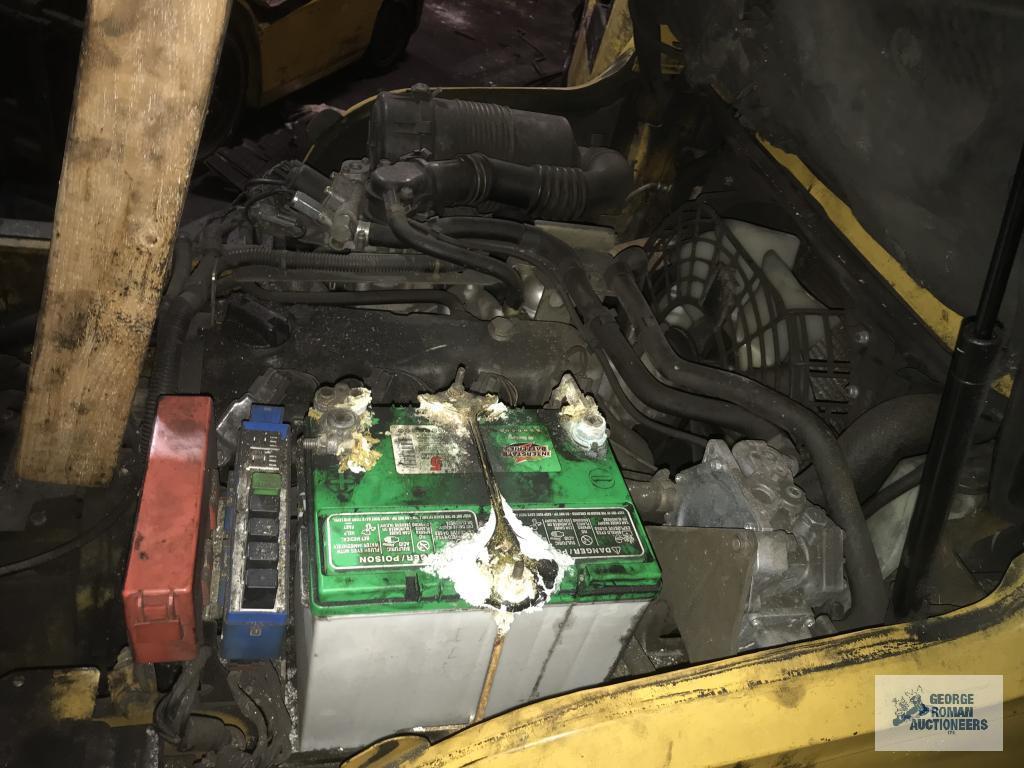 CAT FORKLIFT, MODEL C600, PROPANE, SIDE SHIFTER, NOT RUNNING