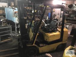 CAT FORKLIFT, MODEL GC25K, PROPANE, SIDE SHIFTER, NOT RUNNING