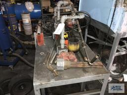 HYDRAULIC PUMP AND STAND