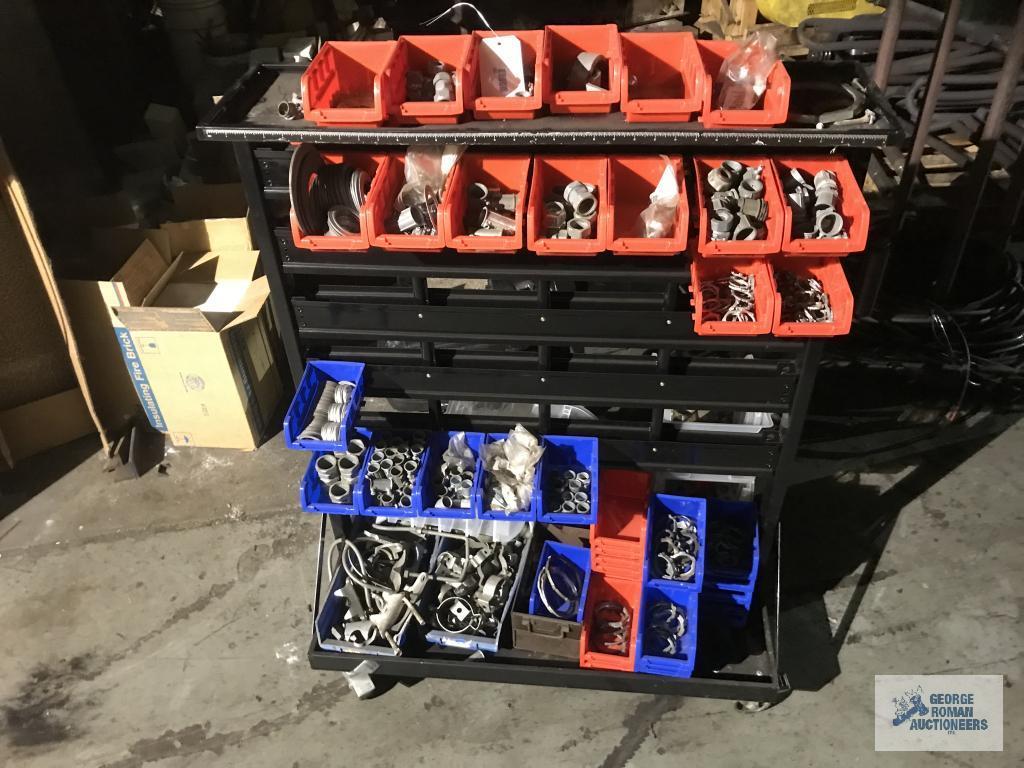 ELECTRICAL PARTS AND CART