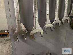 WRENCHES ON WALL