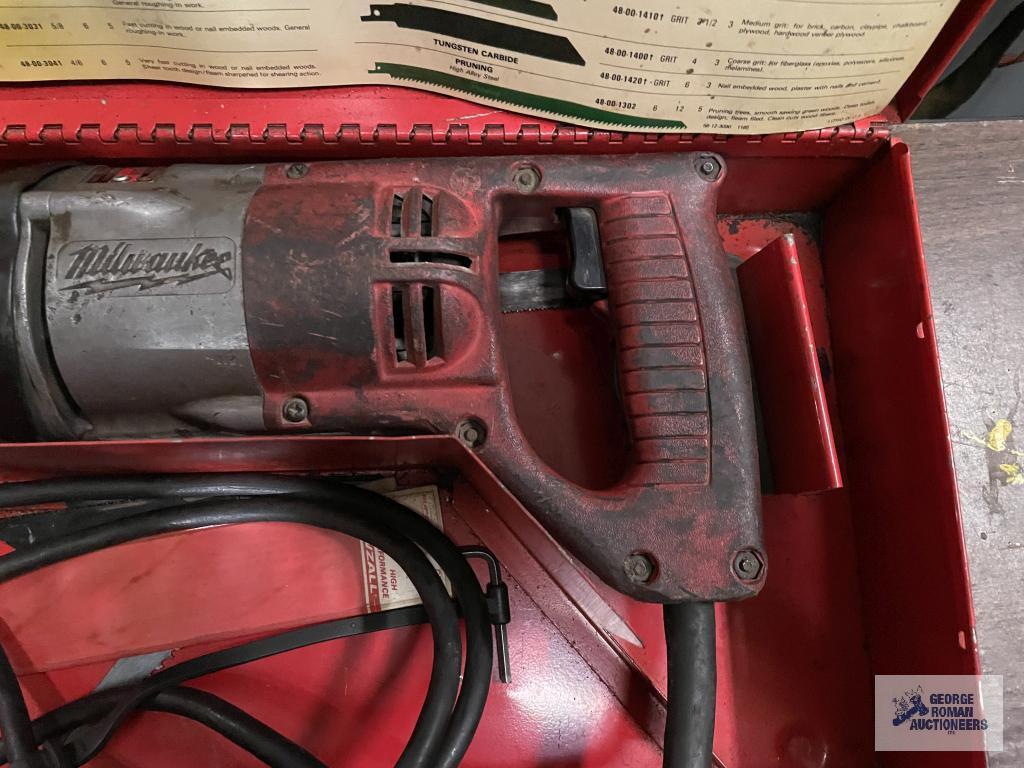 (2) MILWAUKEE SAWZALL AND DRILL