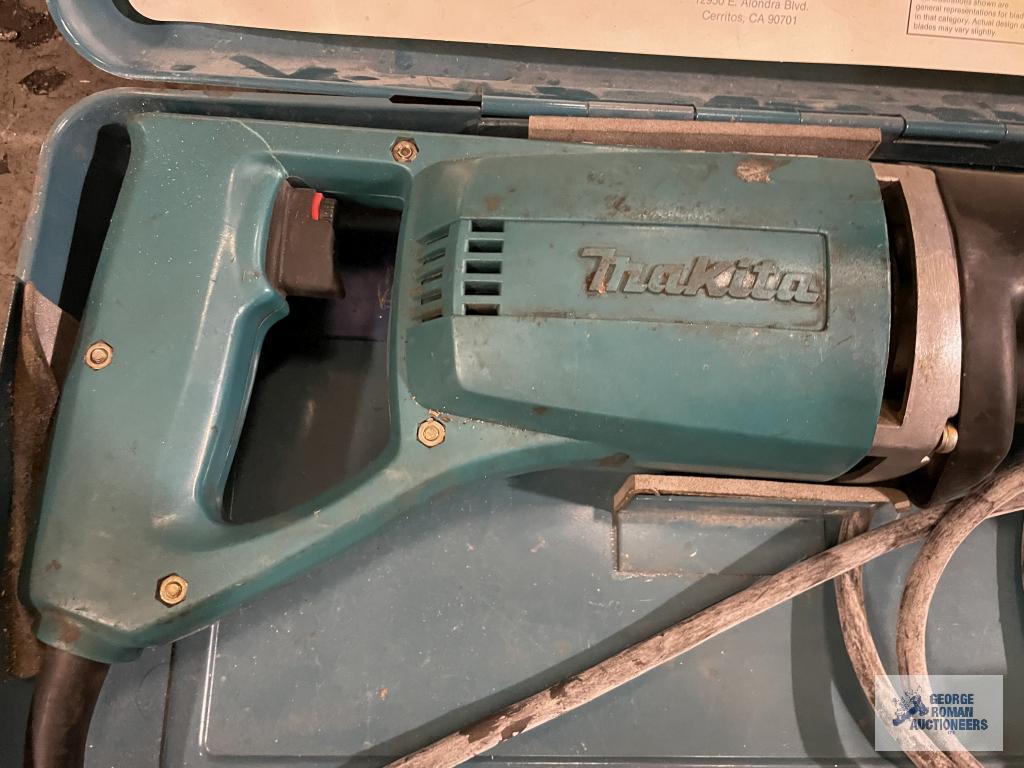 (2) MAKITA SAWS AND DRILL