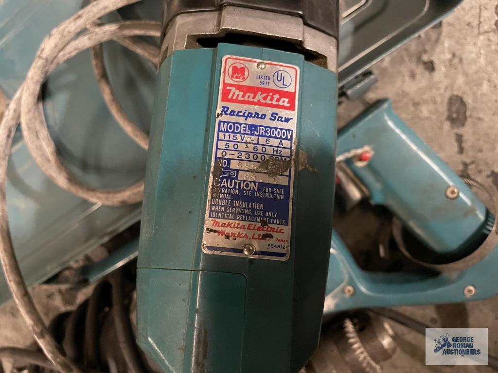 (2) MAKITA SAWS AND DRILL