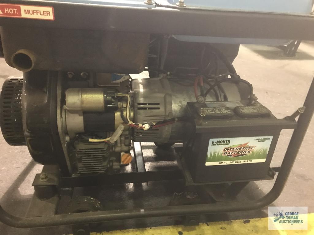 POWERQUIP PQDE 6500 GENERATOR, DIESEL, 5 1/2 HP