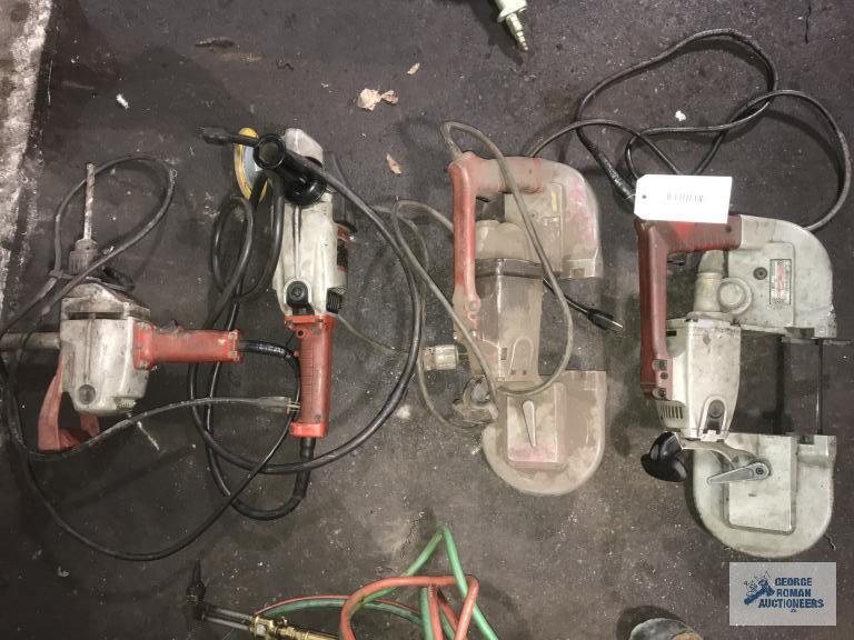 (4) MILWAUKEE POWER TOOLS