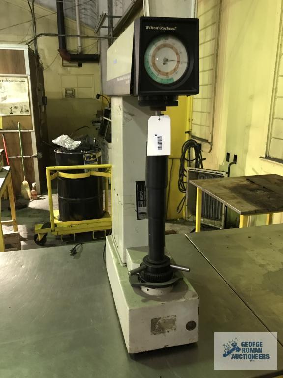 WILSON ROCKWELL HARDNESS TESTER, MODEL B505-T