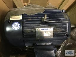 LEESON 10 HP MOTOR, NEW