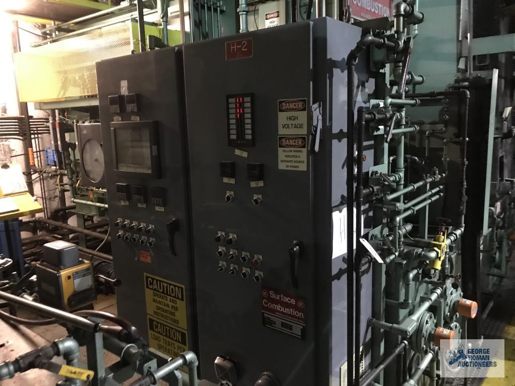 SURFACE COMBUSTION ALLCASE FURNACE. SN# BC-44450-01.2004. ELECTRIC. TOP COOLING. 30-48-30. MAX TEMP: