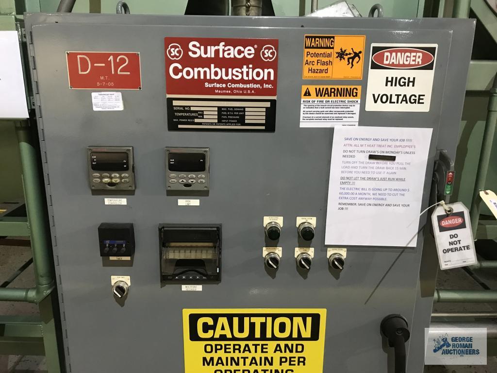 SURFACE COMBUSTION UNI-DRAW FURNACE. SN# BC-45164-1. 2012. ELECTRIC. 30-48. MAX TEMP: 1400 DEG. F.