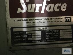 SURFACE COMBUSTION WASHER. SN# BX-37549-1. MAX TEMP: 200 DEG. F.