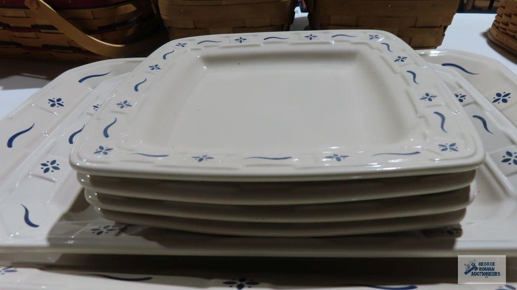 Longaberger...Pottery plates and platters