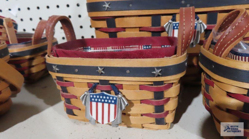 Longaberger...(3) 2003 Collectors Club baskets