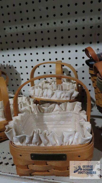 Longaberger 1996 and...1998 hostess appreciation baskets...and 2 other small baskets