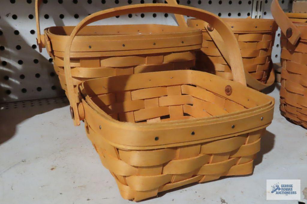 Longaberger 1998 and...1999 baskets