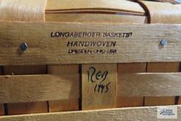 Longaberger kiddie purse and 1995 Hartville basket