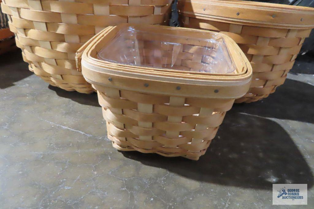 Longaberger...(2) 2004 planter baskets