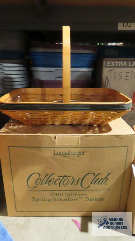 Longaberger spring meadow basket