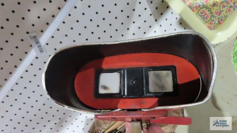 Antique Keystone View Company stereoscope with viewing cards