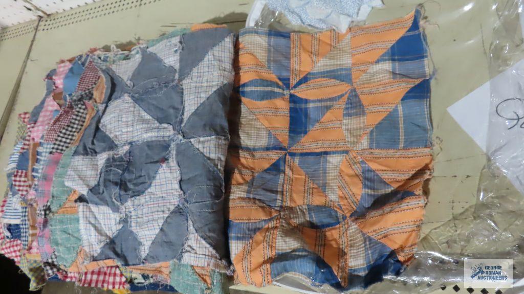 Vintage quilt squares