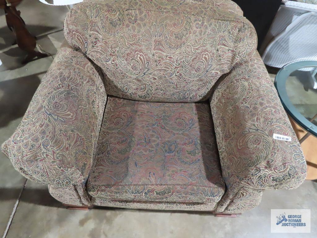 Smith Brothers paisley design chair