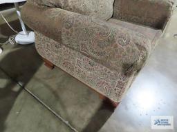 Smith Brothers paisley design chair