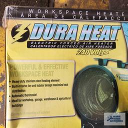 Direct heat 240 volt heater in box