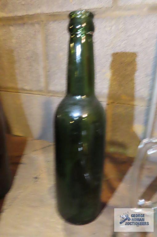 Three antique bottles
