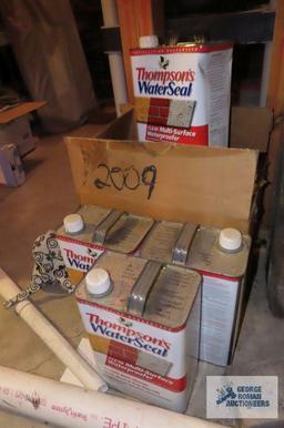 lot of Thompson's water seal. no shipping!