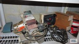 Assorted power tools