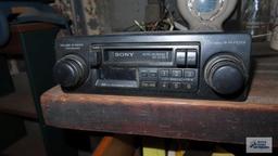 Sony model XR-2100 FM/AM cassette car stereo