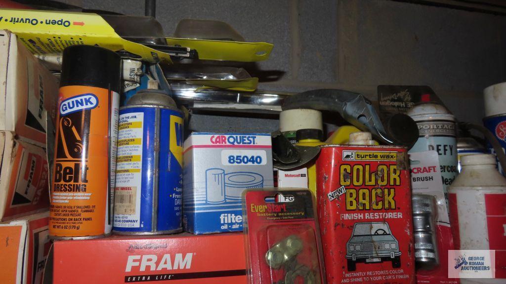 lot of automotive supplies and etc