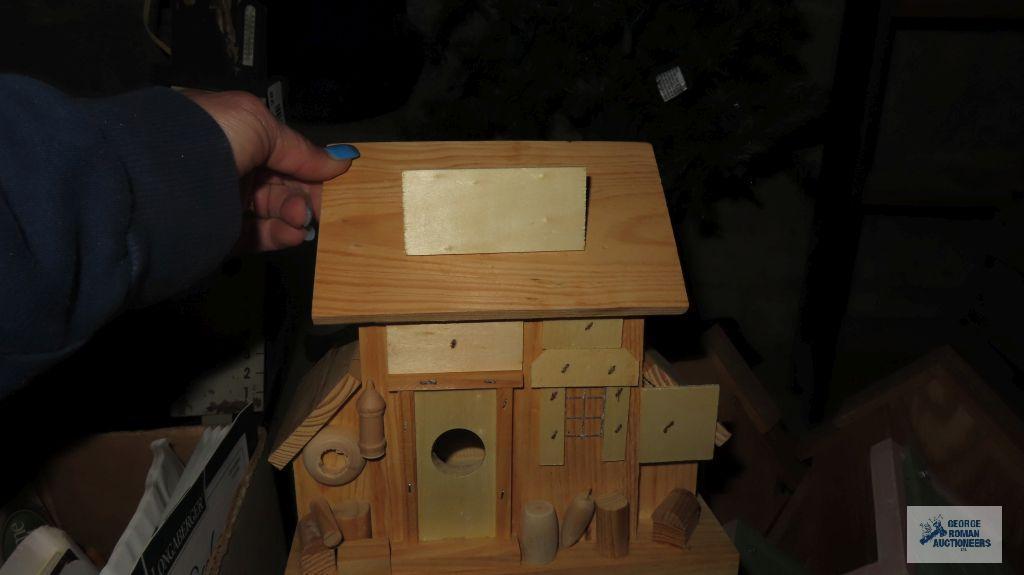 wooden birdhouses and General Store wooden birdhouse