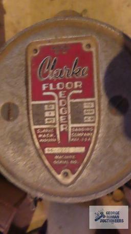 vintage Clarke floor sander