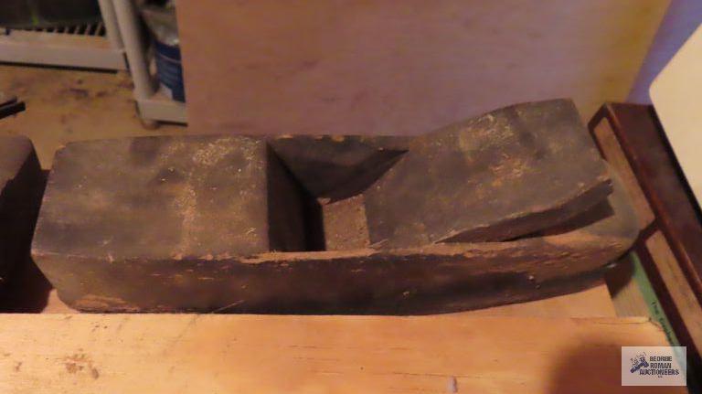 antique wood plane