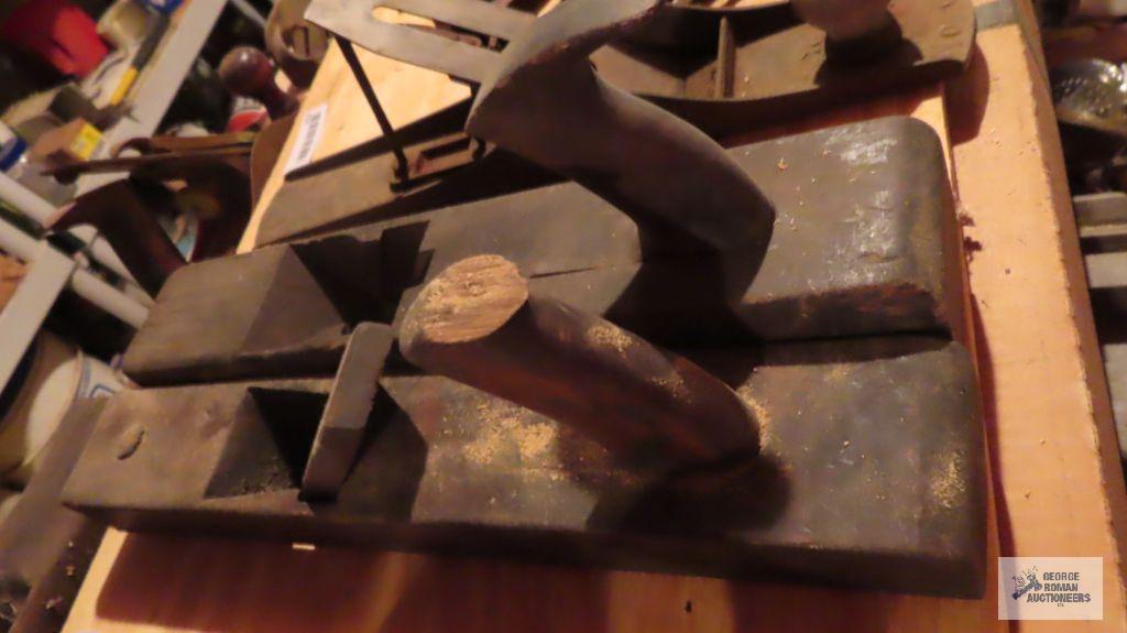 antique wood plane parts