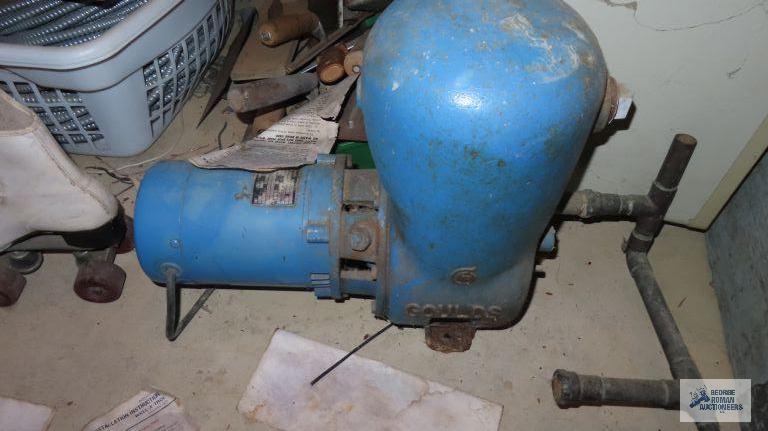 concrete tools and...Amtrol vintage well pump
