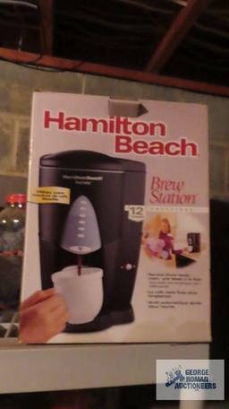 Hamilton Beach brew station 12 cup coffee maker with box