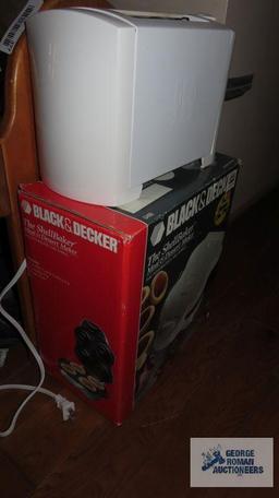 Black & Decker shell baker and Toast Master toaster