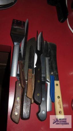 Beef eater...knives...and other kitchen utensils