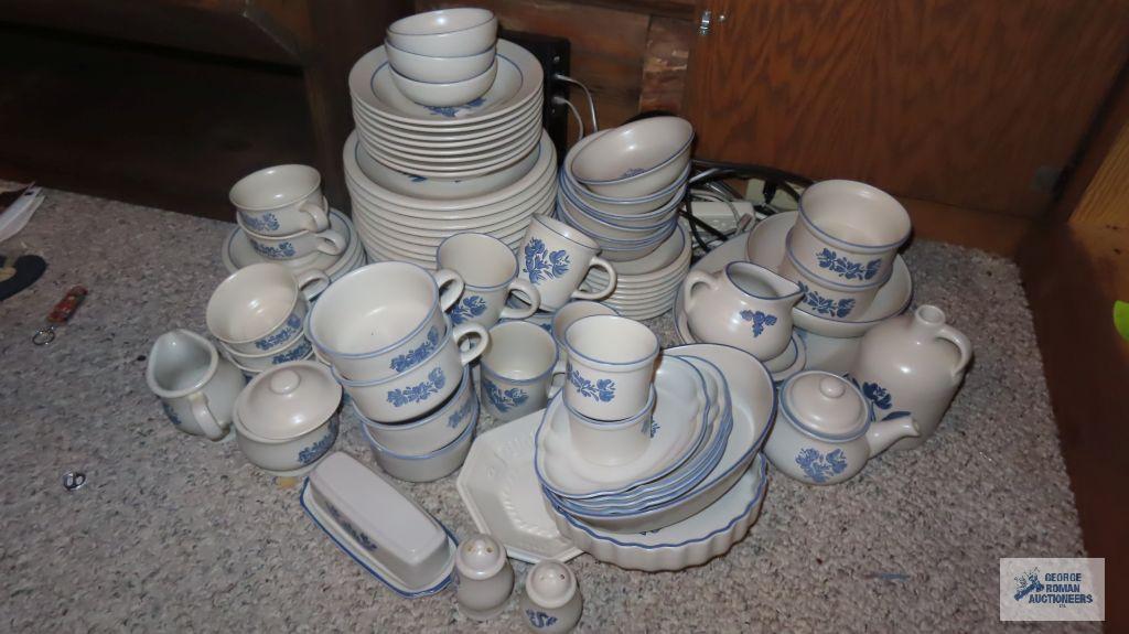 Large lot of Pfaltzgraff...dinnerware...and accessory pieces