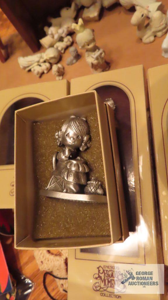 Precious Moment...miniature figurines...and pewter figurines